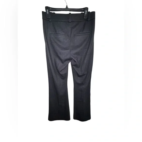 Vince Cozy Slim Black Dress Flare Leg Wool Pants Size 6 - Picture 3 of 8